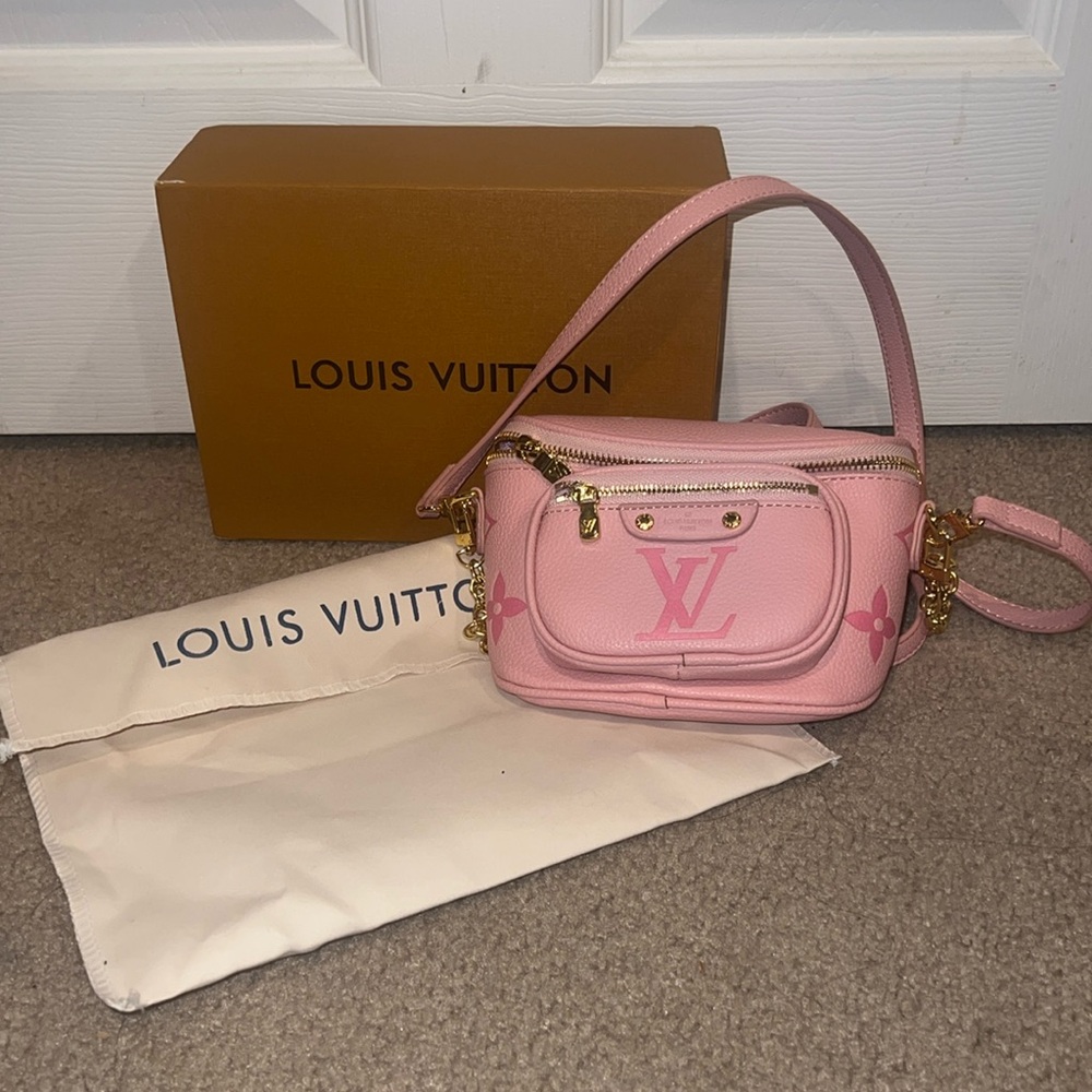 Pink bum bag